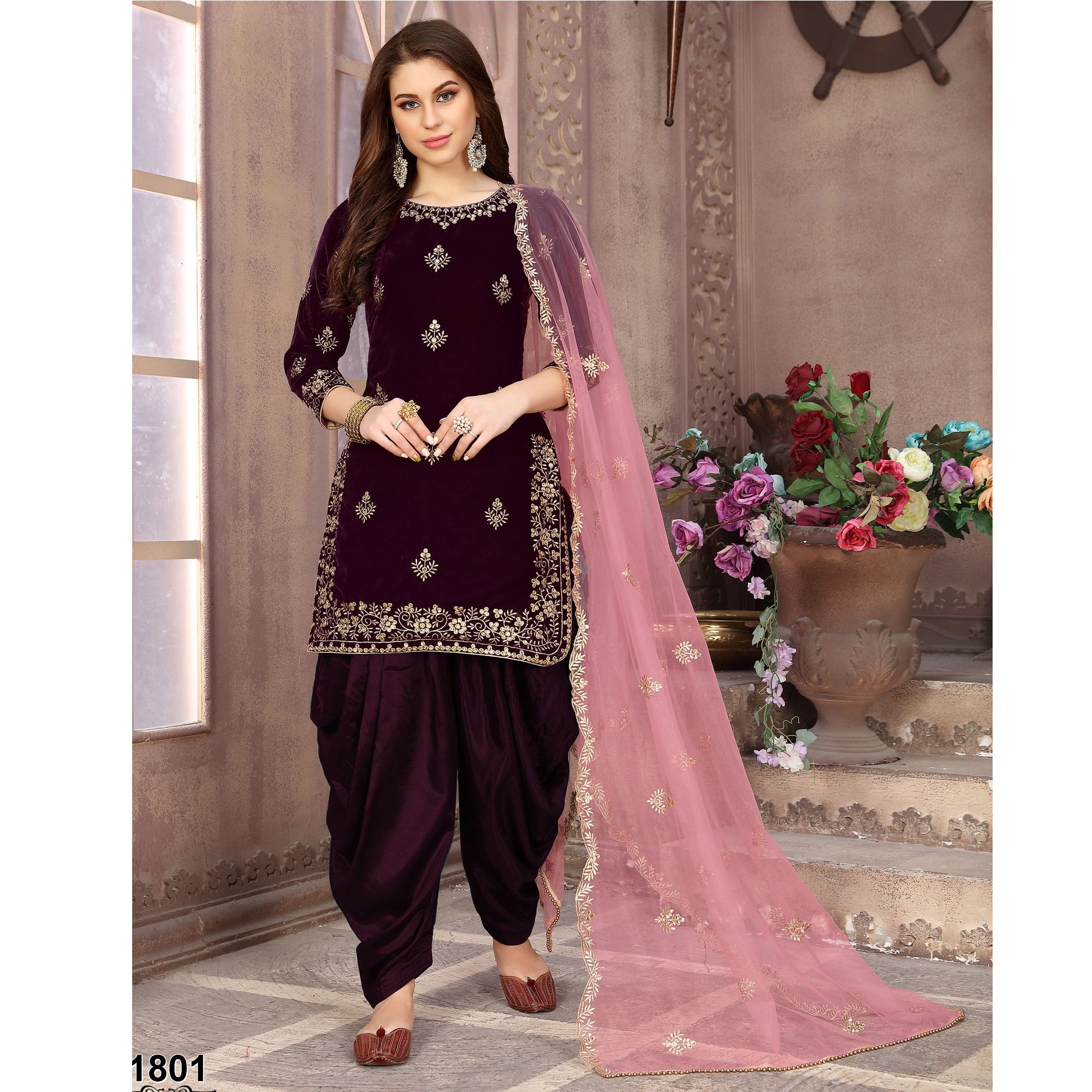 Navkar Sarya Vol 2 Fancy Cotton Readymade Patiyala Dress Catalog Dealers